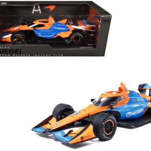 Dallara IndyCar #6 Nolan Siegel NTT Data Arrow McLaren (Road Course Configuration) NTT IndyCar Series (2026) 1/18 Diecast Model Car by IXO Models