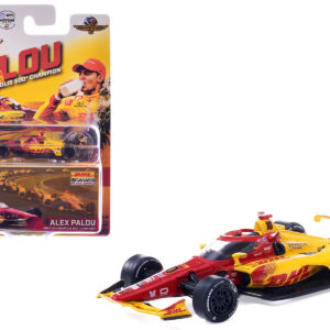 Dallara IndyCar #10 Alex Palou DHL - Chip Ganassi Racing Winner Indianapolis 500 (2025) 1/64 Diecast Model by IXO Models