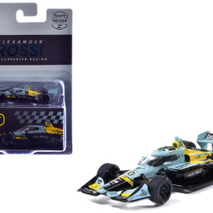 Dallara IndyCar #20 Alexander Rossi Java House Ed Carpenter Racing (Road Course Configuration) NTT IndyCar Series (2026) 1/64 Diecast Model by IXO Models