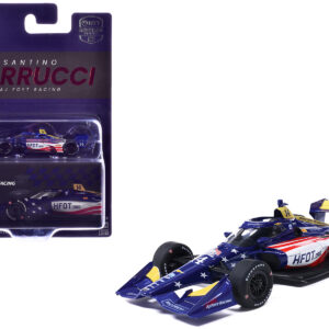 Dallara IndyCar #14 Santino Ferrucci HFOT.Org AJ Foyt Racing (Road Course Configuration) NTT IndyCar Series (2026) 1/64 Diecast Model Car by IXO Models