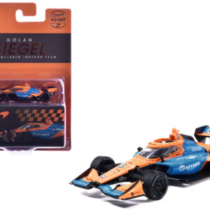 Dallara IndyCar #6 Nolan Siegel NTT Data Arrow McLaren IndyCar Team (Road Course Configuration) NTT IndyCar Series (2026) 1/64 Diecast Model by IXO Models