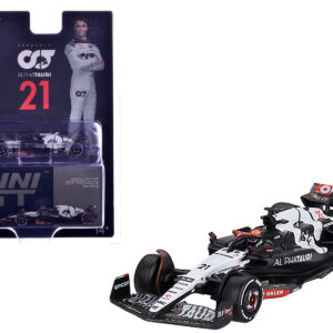 AlphaTauri AT04 #21 Nyck de Vries Formula One F1 Australian GP (2023) Limited Edition 1/64 Diecast Model Car by Mini GT