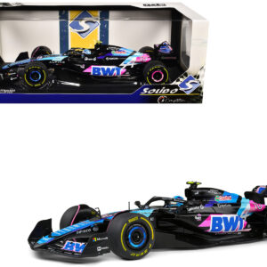 Alpine A524 #10 Pierre Gasly BWT Formula One F1 Monaco GP (2024) Competition Series 1/18 Diecast Model Car by Solido